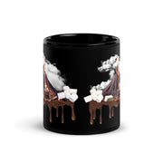 Chocolate Volcano Eruption Glossy Mug