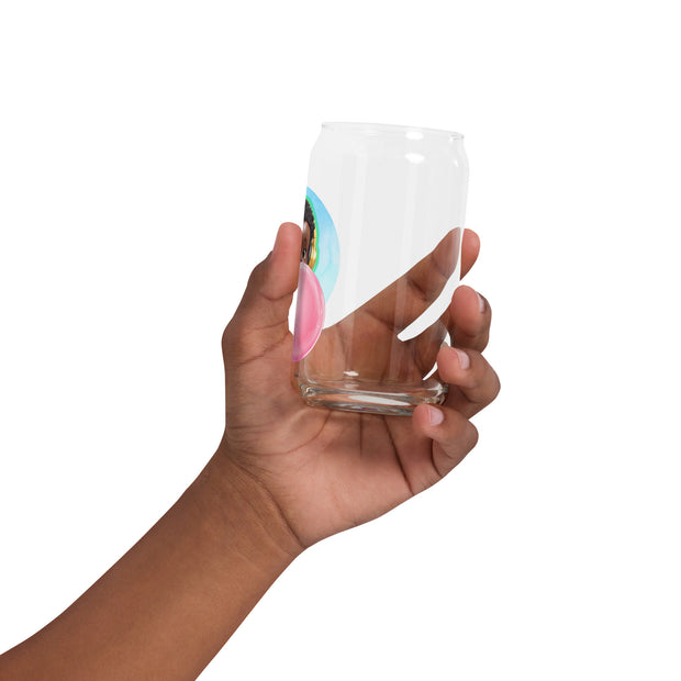 Bubblegum-Kid Can-shaped glass