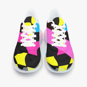 Wavy Checkerboards Lightweight Air Cushion Sneakers