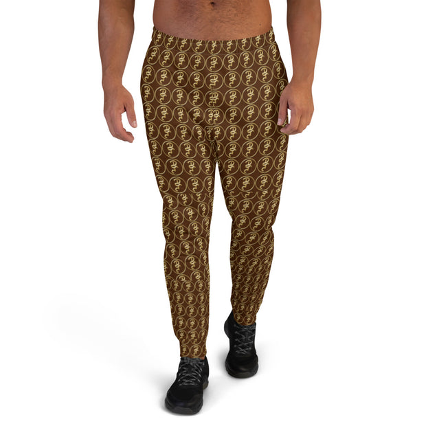 DJ Brown and Gold Men's Joggers