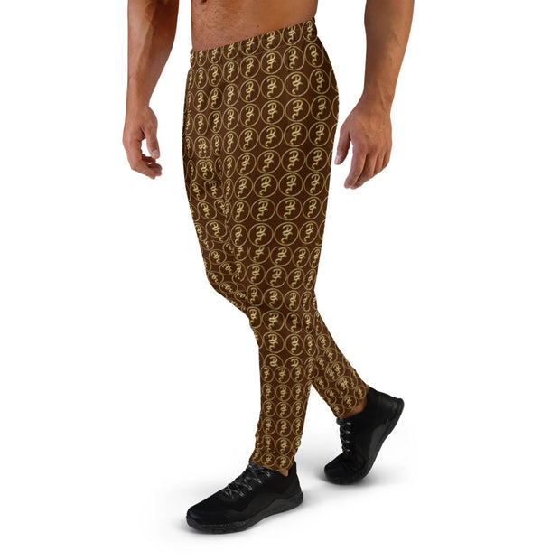 DJ Brown and Gold Men's Joggers